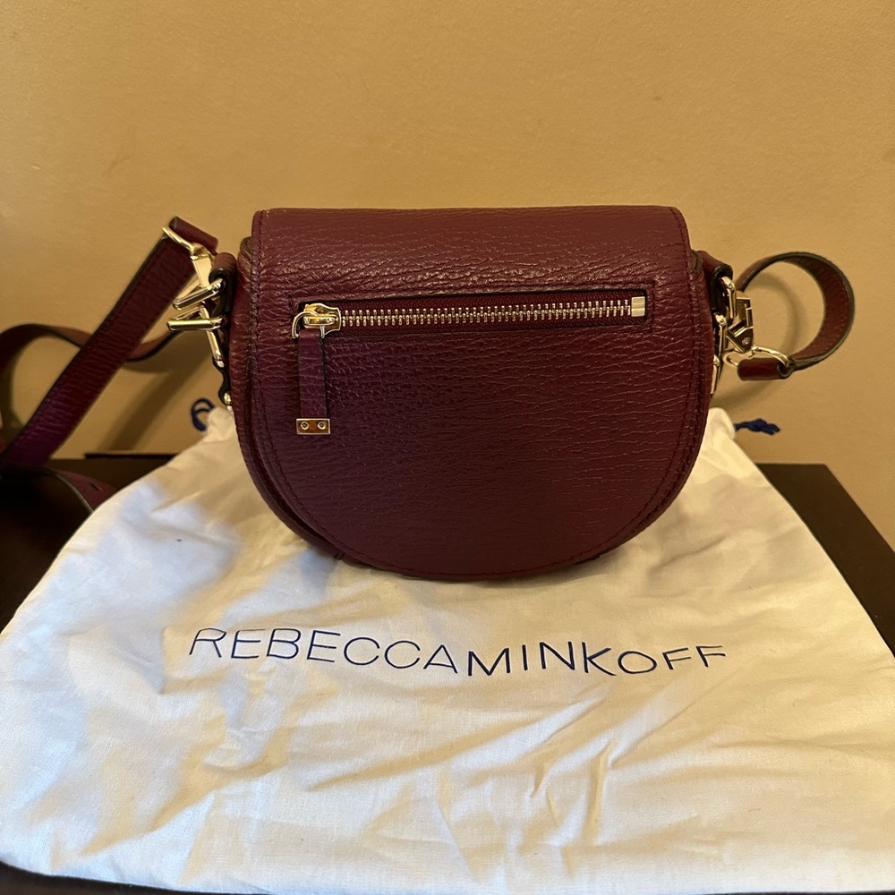 New without tags, never used Burgundy cross body bag